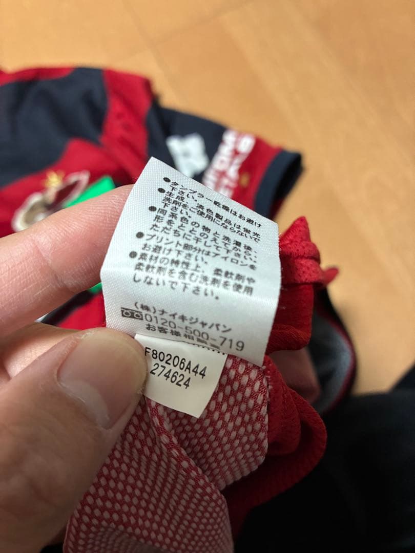 鹿島アントラーズ ユニフォーム　大きめS
