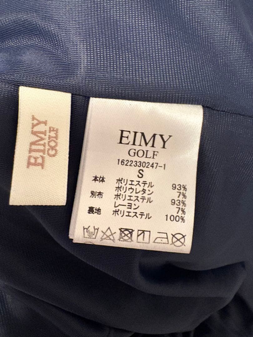 eimygolfツイードポイントノースリーブワンピース／ネイビー