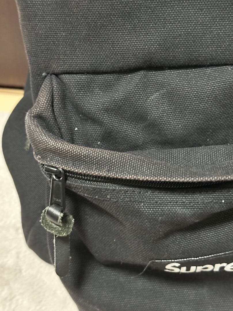 スケートボード Supreme Canvas Backpack BLACK