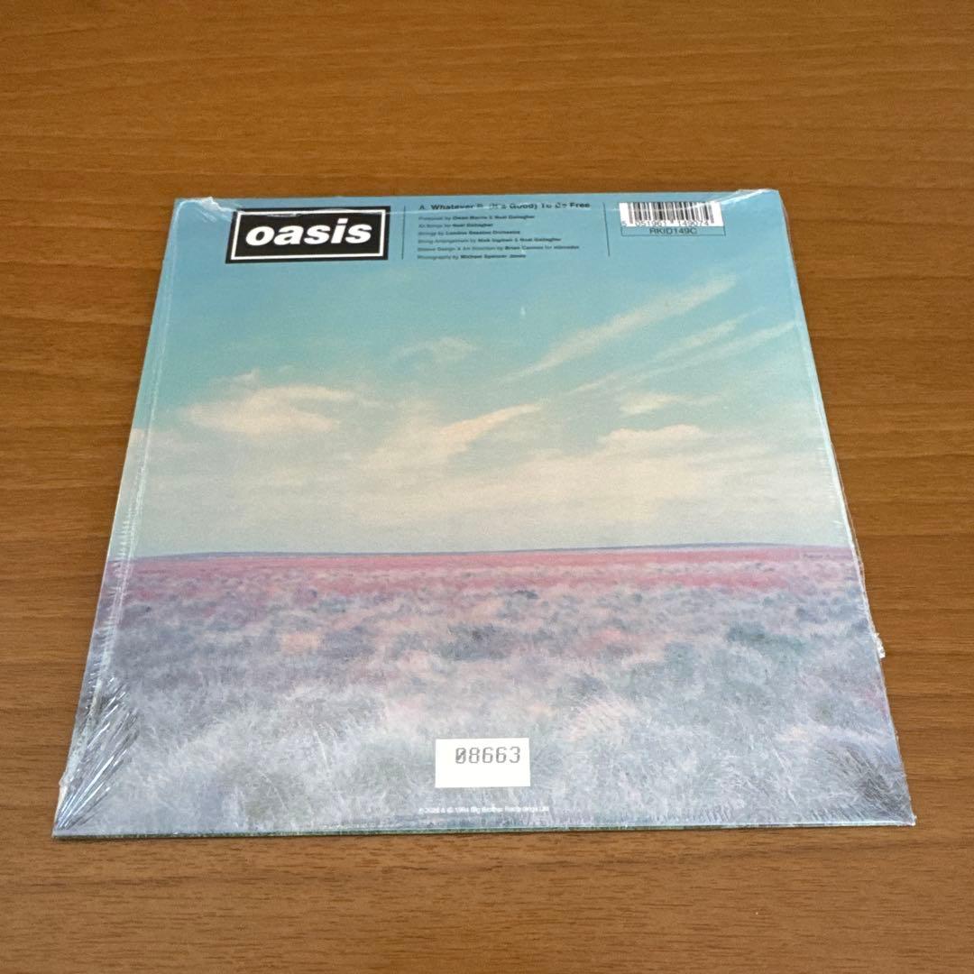 新品　Oasis オアシス　Whatever 30周年記念盤　RKID149C