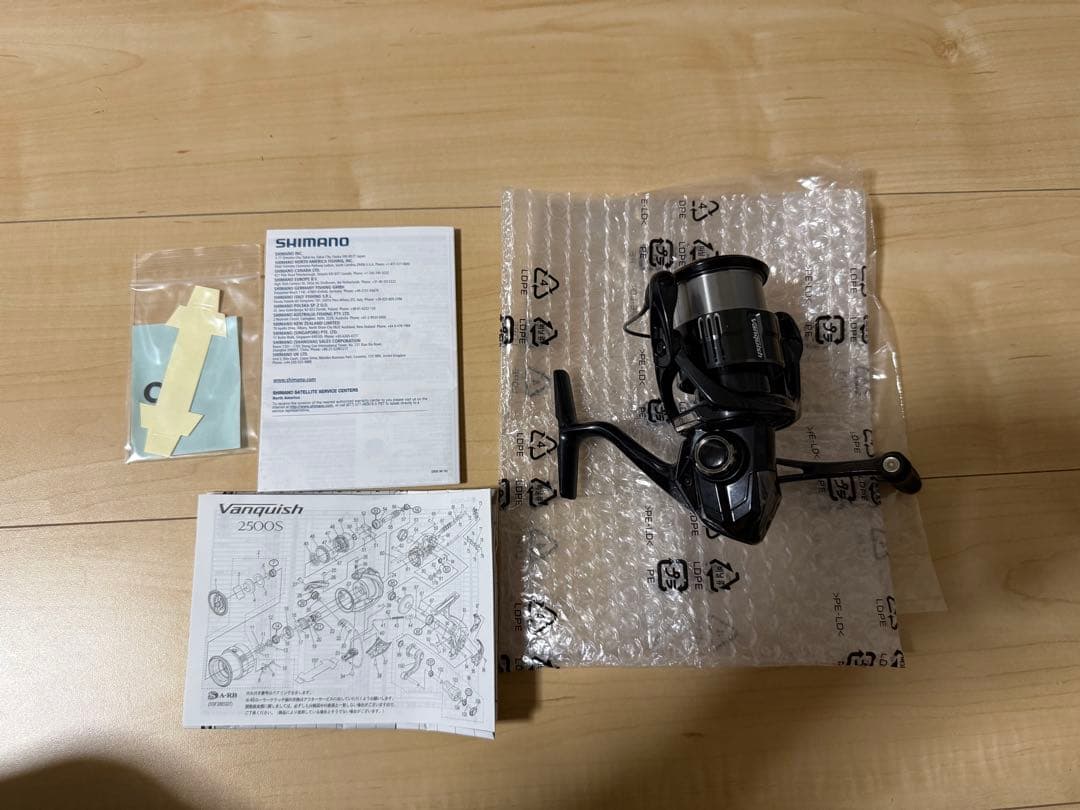 シマノ19ヴァンキッシュ 2500SHG 左巻