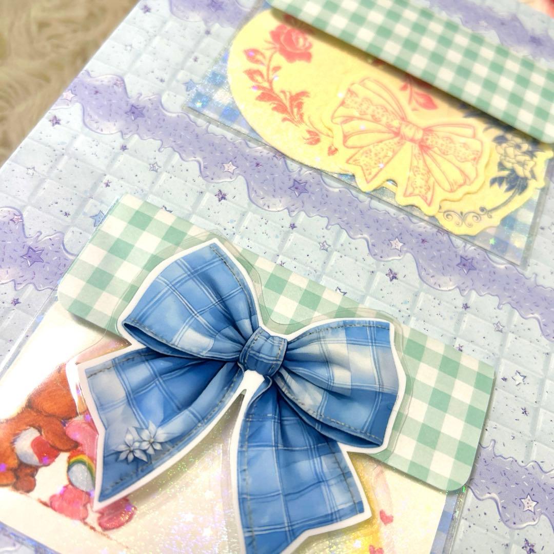 1067 おすそ分けファイル　A5クリアバインダー 「おもちゃ箱」
