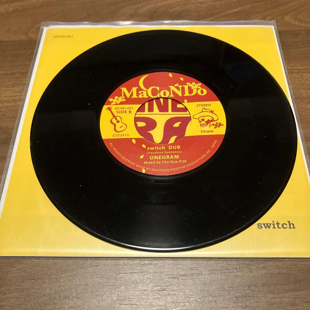 ONEGRAM / switch スイッチ　7インチレコード
