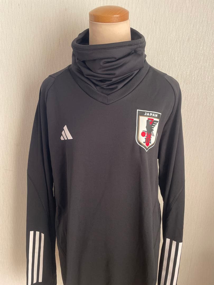 adidas 日本代表 JFA ピステ トレーニングウェア 黒 2XLサイズ
