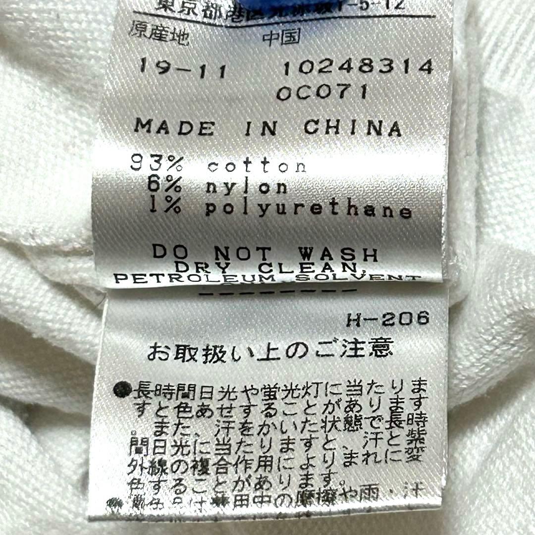 パーリーゲイツ　タートルネック　6 XL ゴルフ　ホワイト　ニット
