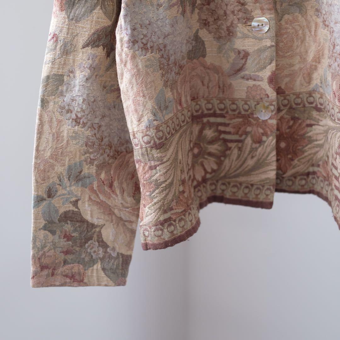 Coldwater Creek 花柄刺繍ジャケット