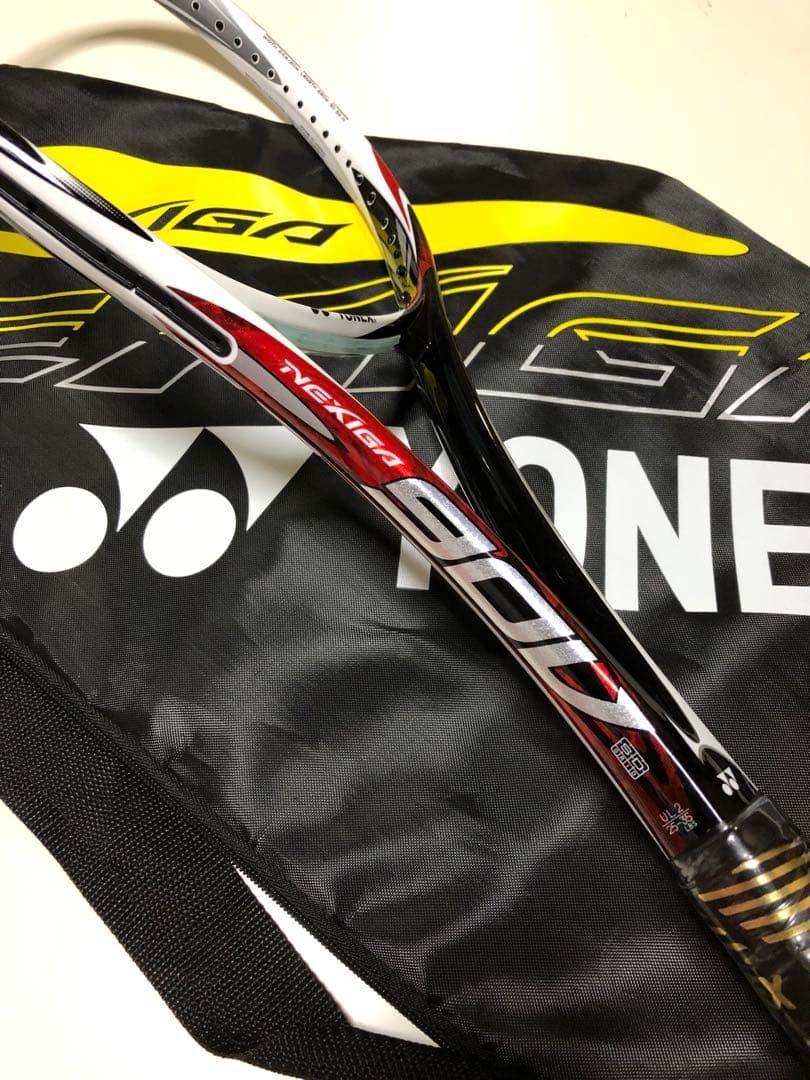 【新品・未使用】ヨネックス YONEX ネクシーガ90v ソフトテニスラケット