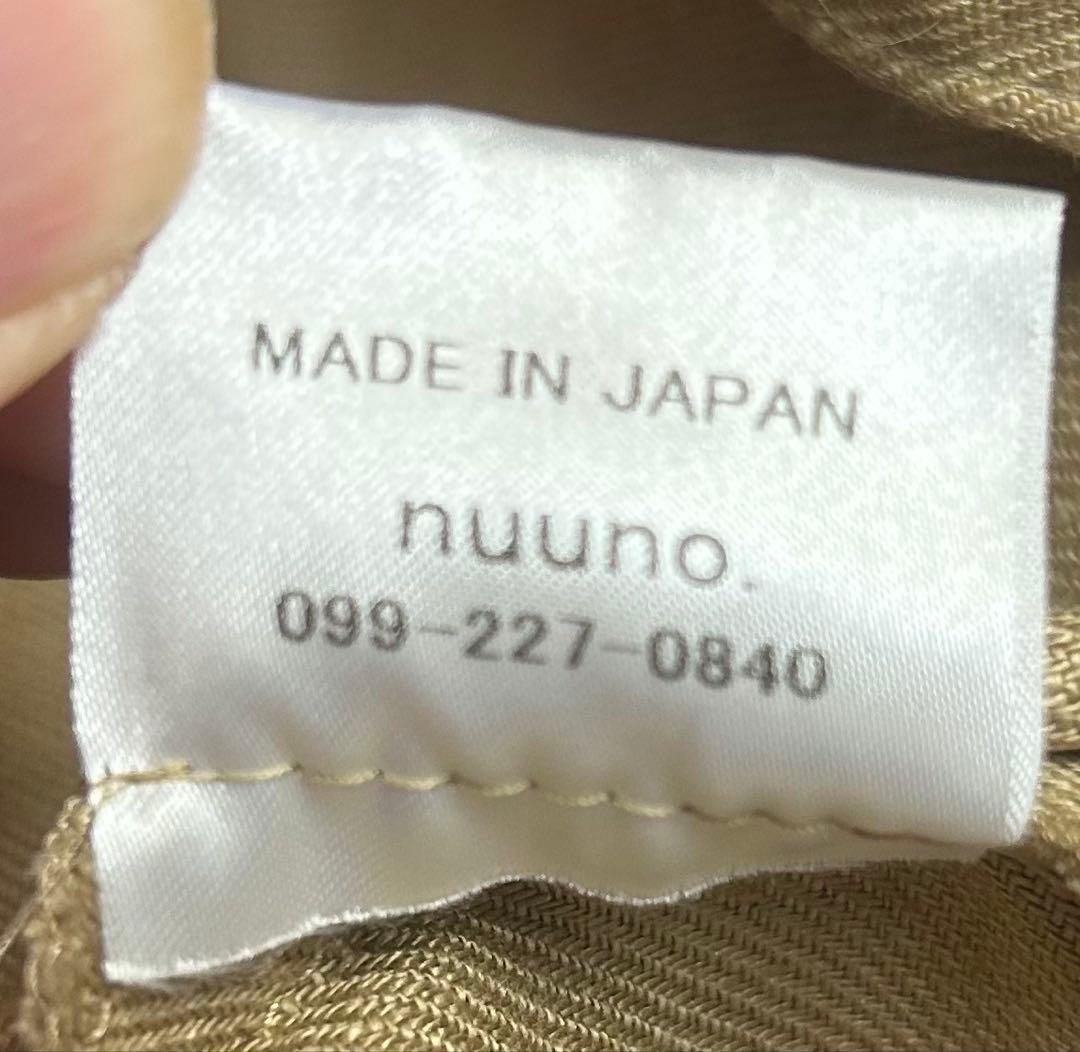 nuunoヌーノ　リネンコート