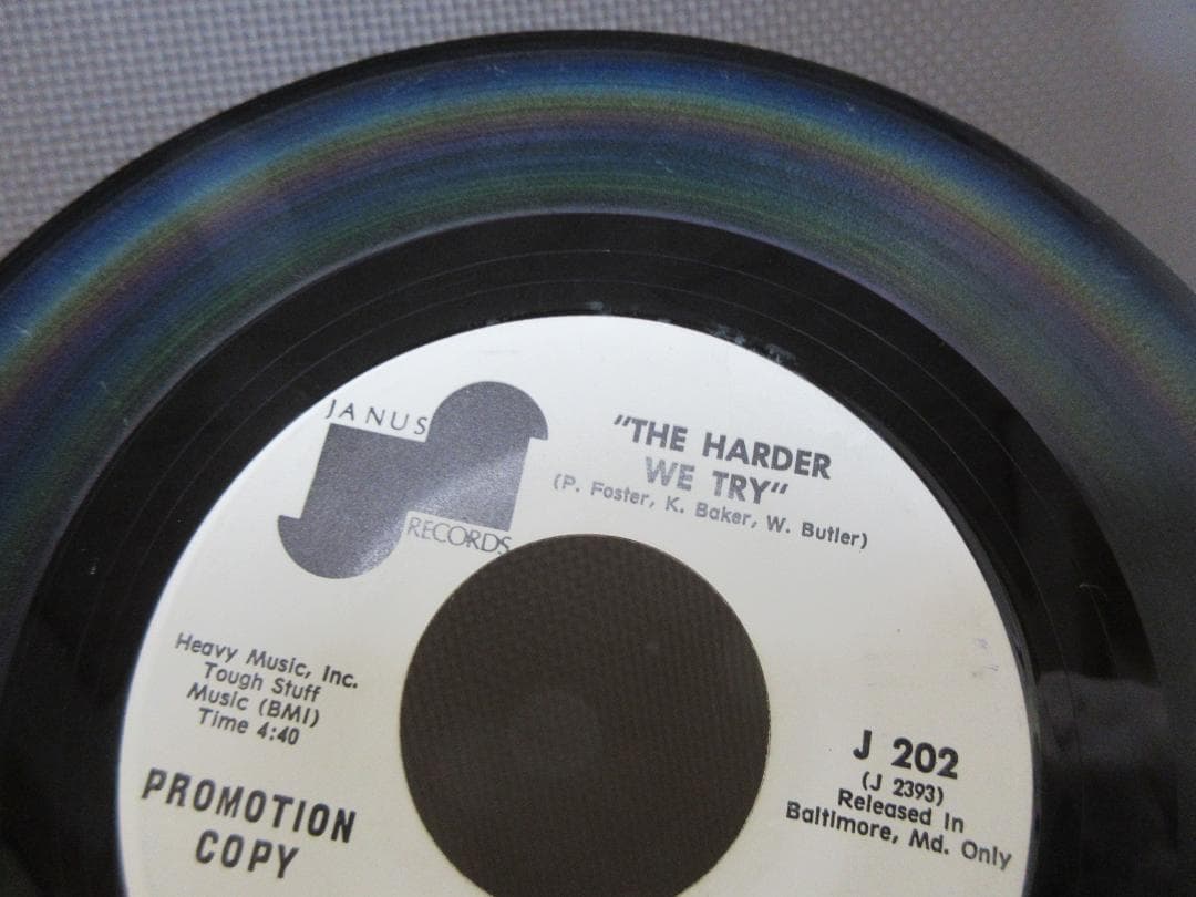 ★THE INCLINATIONS / THE HARDER WE TRY★