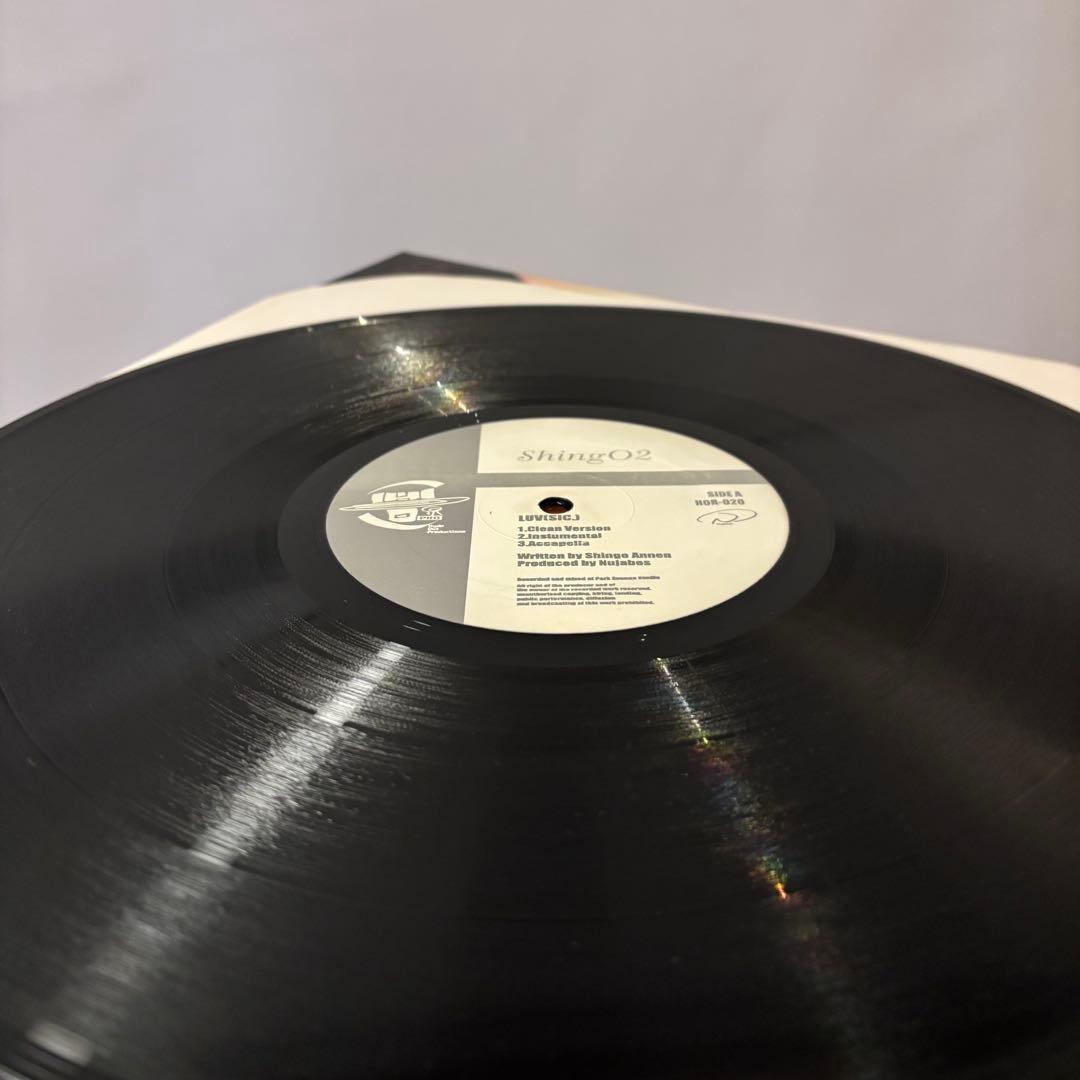 Luv(sic.) SHINGO2 NUJABES レコード1stプレス銀ラベル