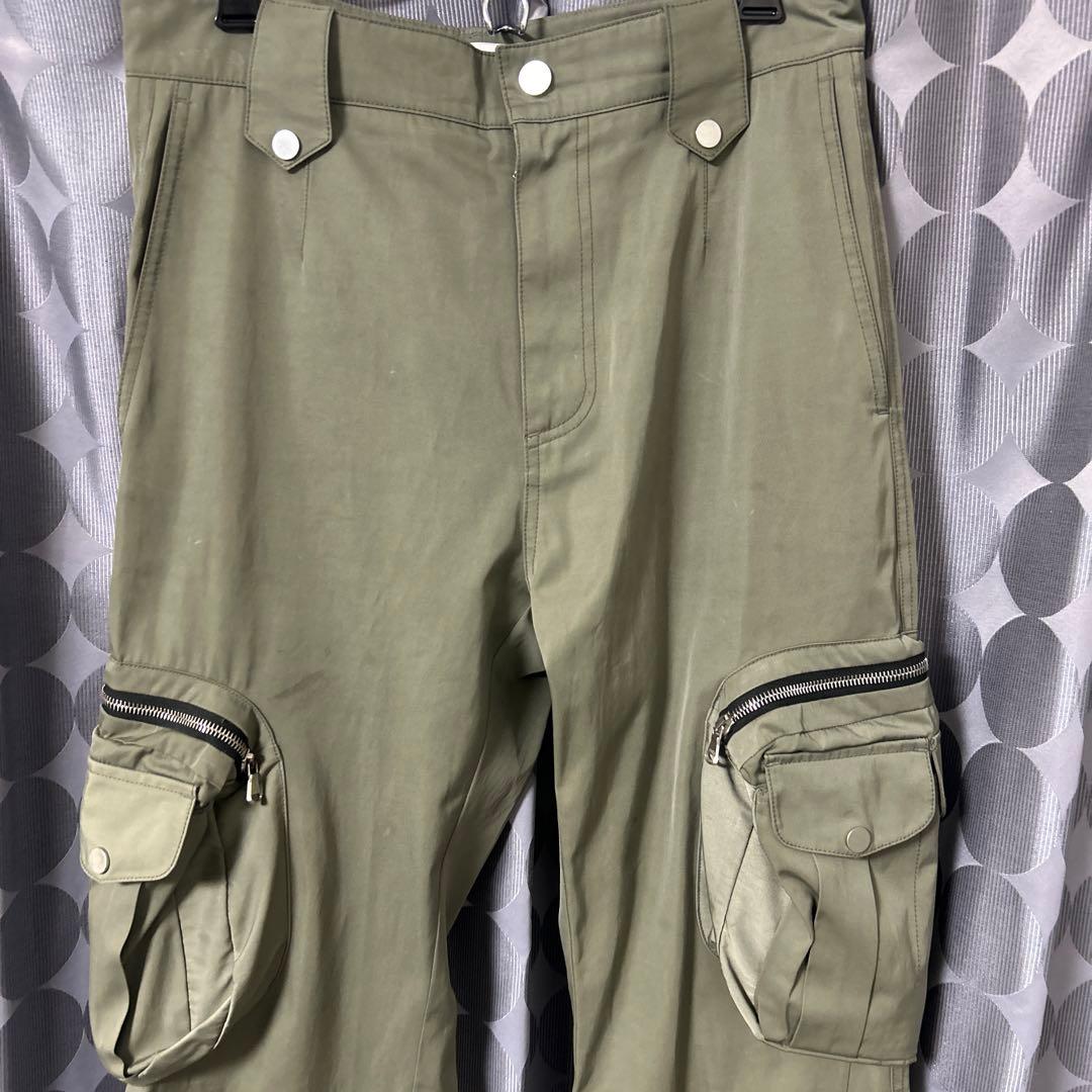 パンツ fff postal service flare cargos pants