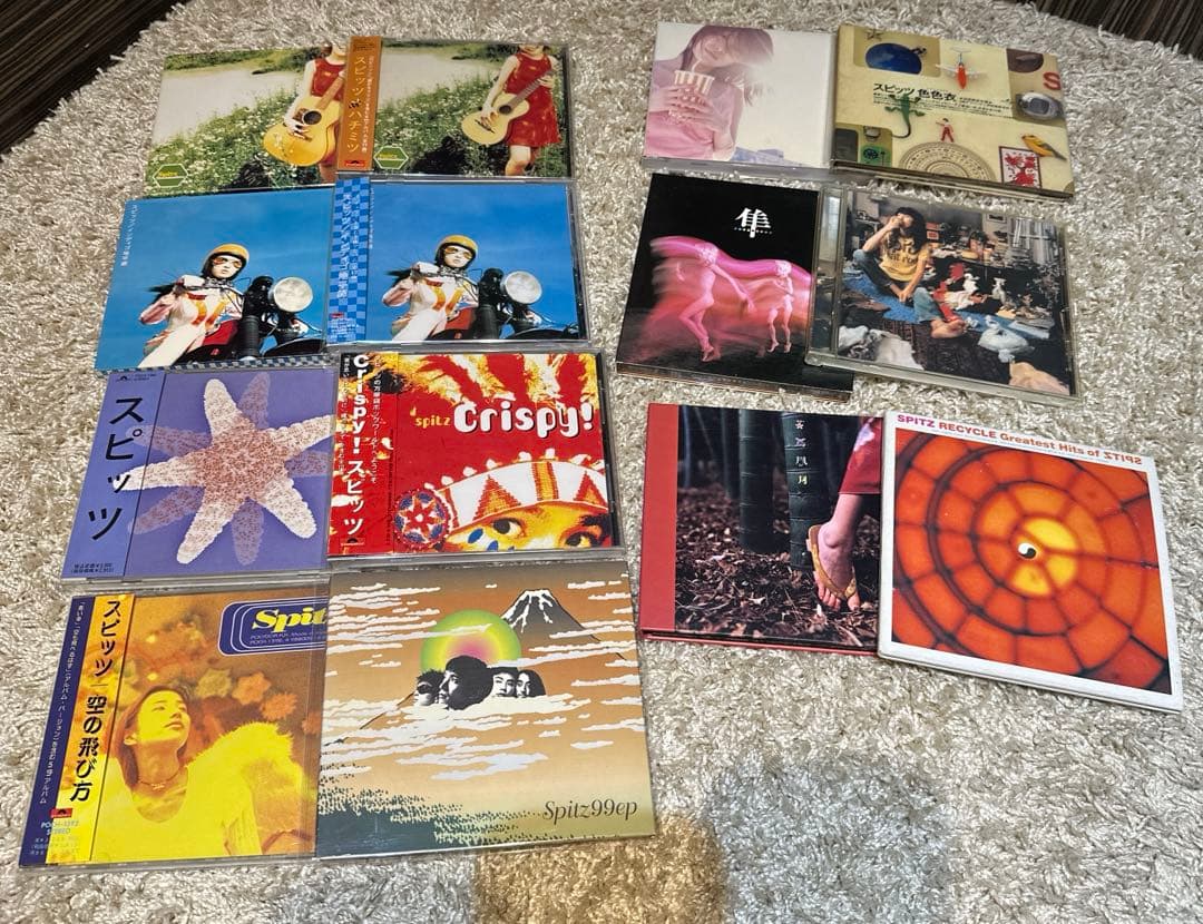 スピッツ CD14枚セット 帯付 新品購入 SPITZ