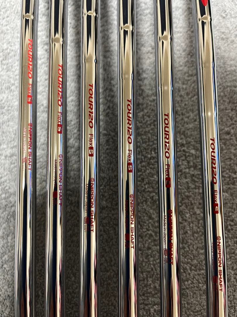 ブリジストン241cb モーダス120Ｓ　#5〜#P