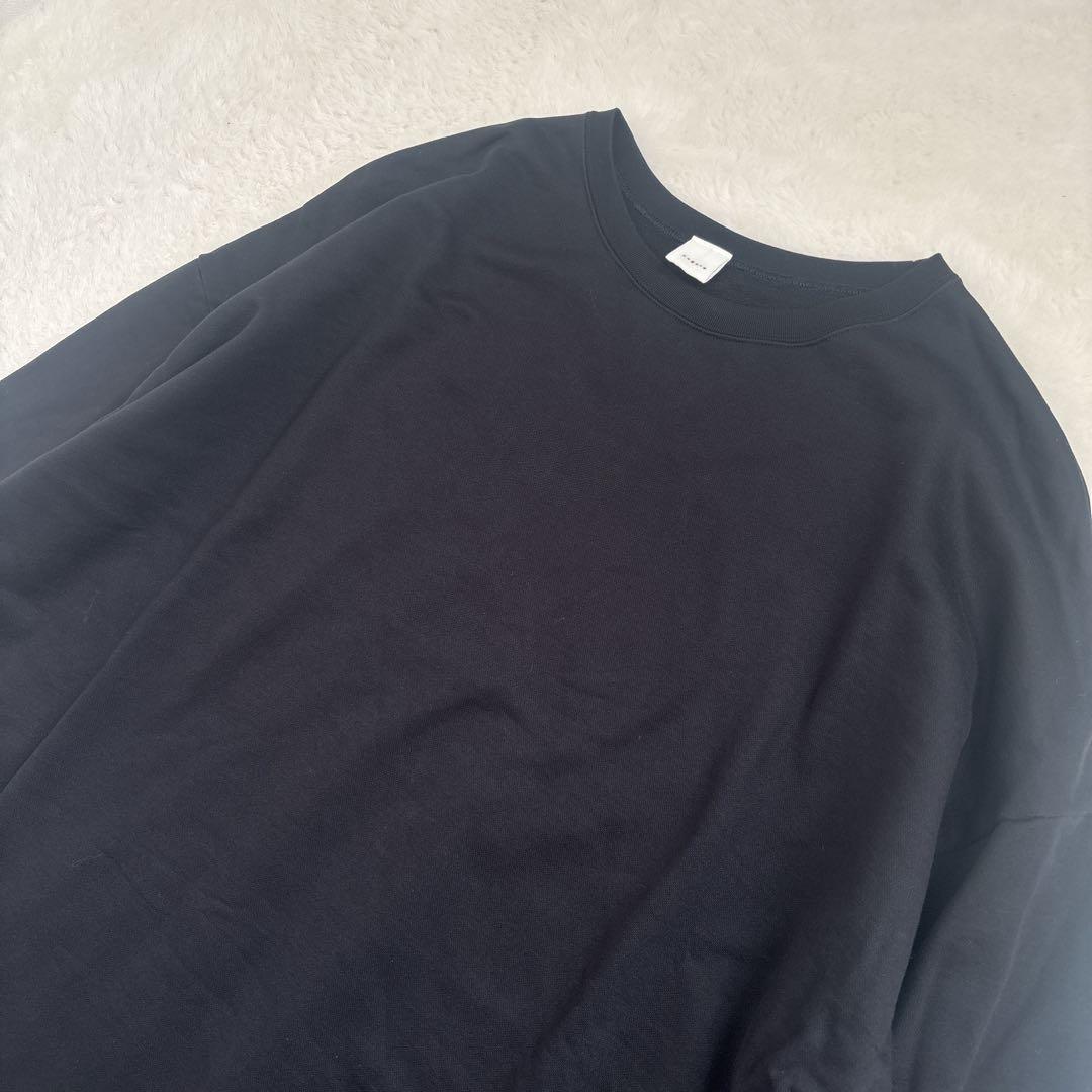 【美品】25SS KAGURE コットンハイカウントワンピース 黒 サイズ1