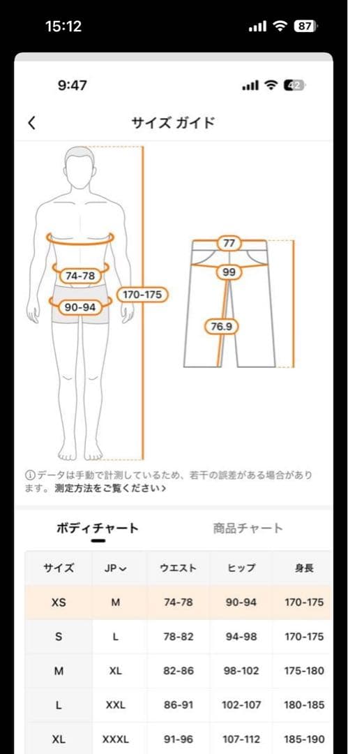7*R様 デニムジャケット&デニムパンツ　黒色セットアップ