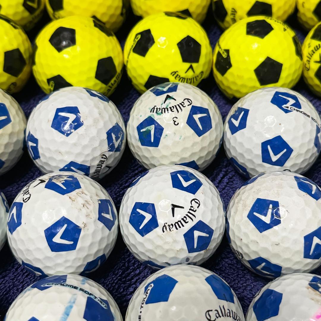 Callaway クロムソフト ゴルフボール Truvis サッカー