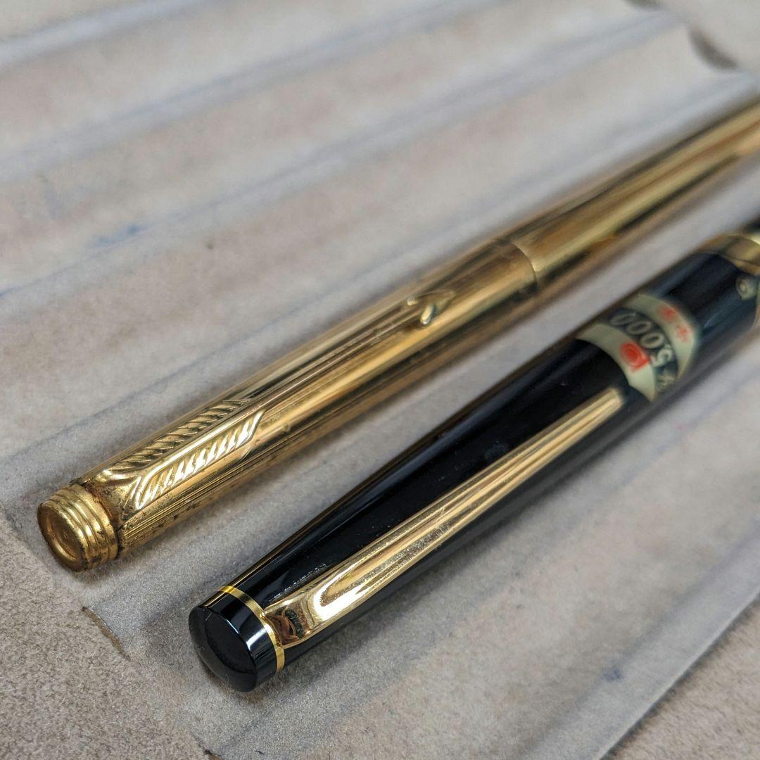 廃番 両面ニブ PLATINUM Pocket / PARKER180付き