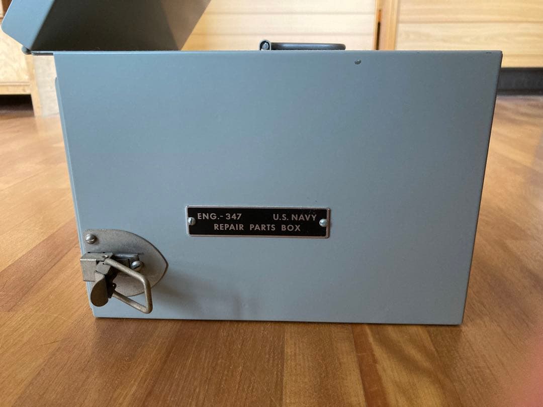 小物入れ U.S NAVY Repair Parts Box