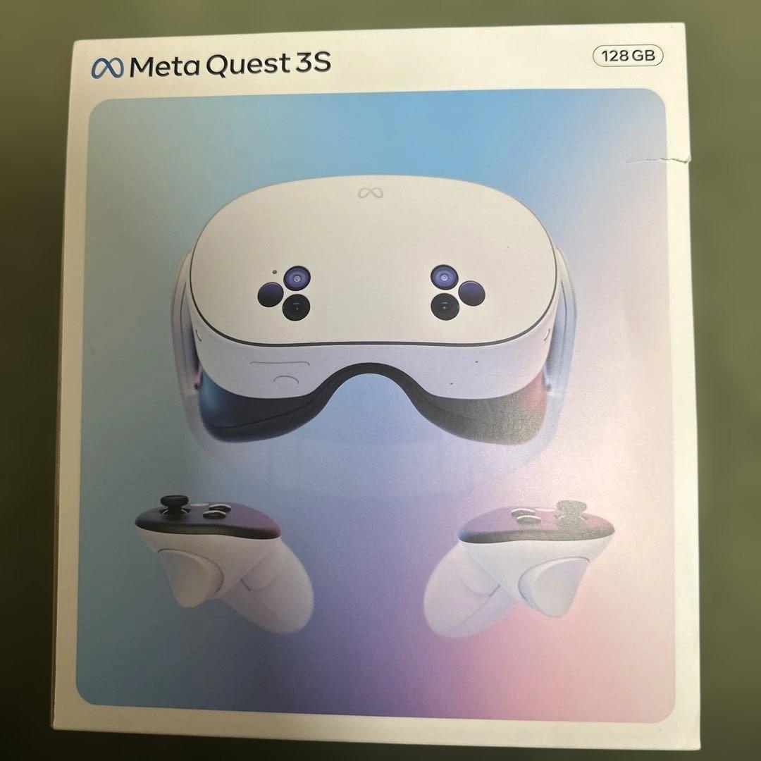  Quest 3S 128GB VRヘッドセット 純正アクセサリー付き