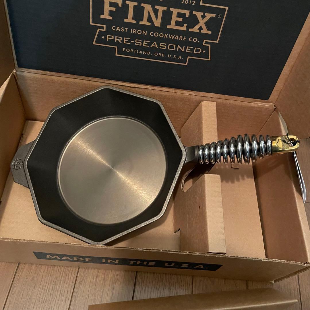 FINEX フィネックス キャストアイアン スキレット蓋付き　８インチ
