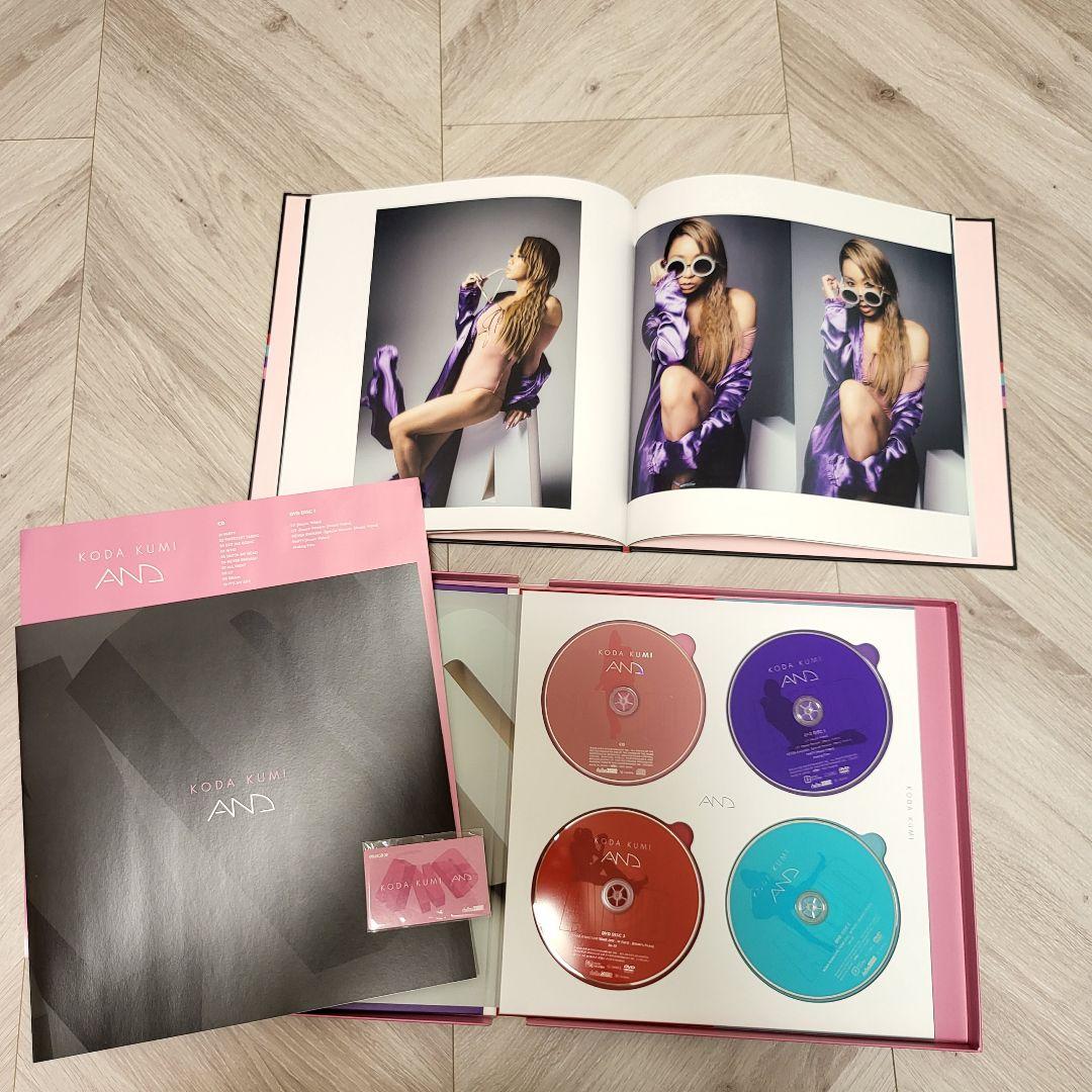 倖田來未 AND FC限定盤+スペシャル特典付き
