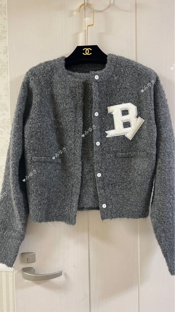 正規品Bibiy. STELLAR OPEN CARDIGAN新品グレー