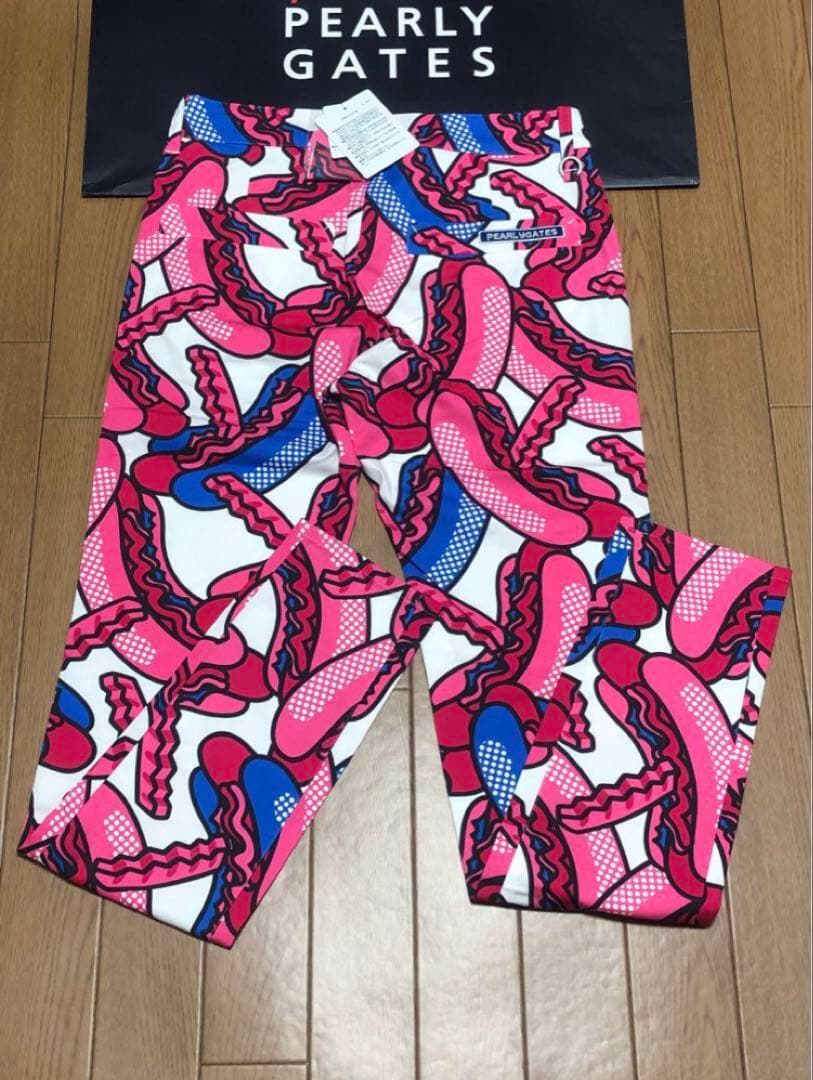 461 新品 ゴルフ パンツ レディース 【0】パーリーゲイツ ゴルフズボン