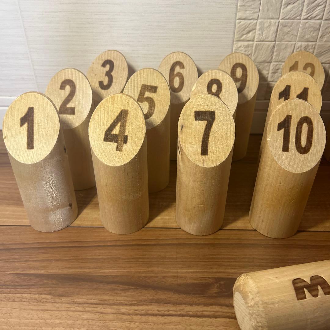 Mölkky 木製スコアリングゲーム　モルック