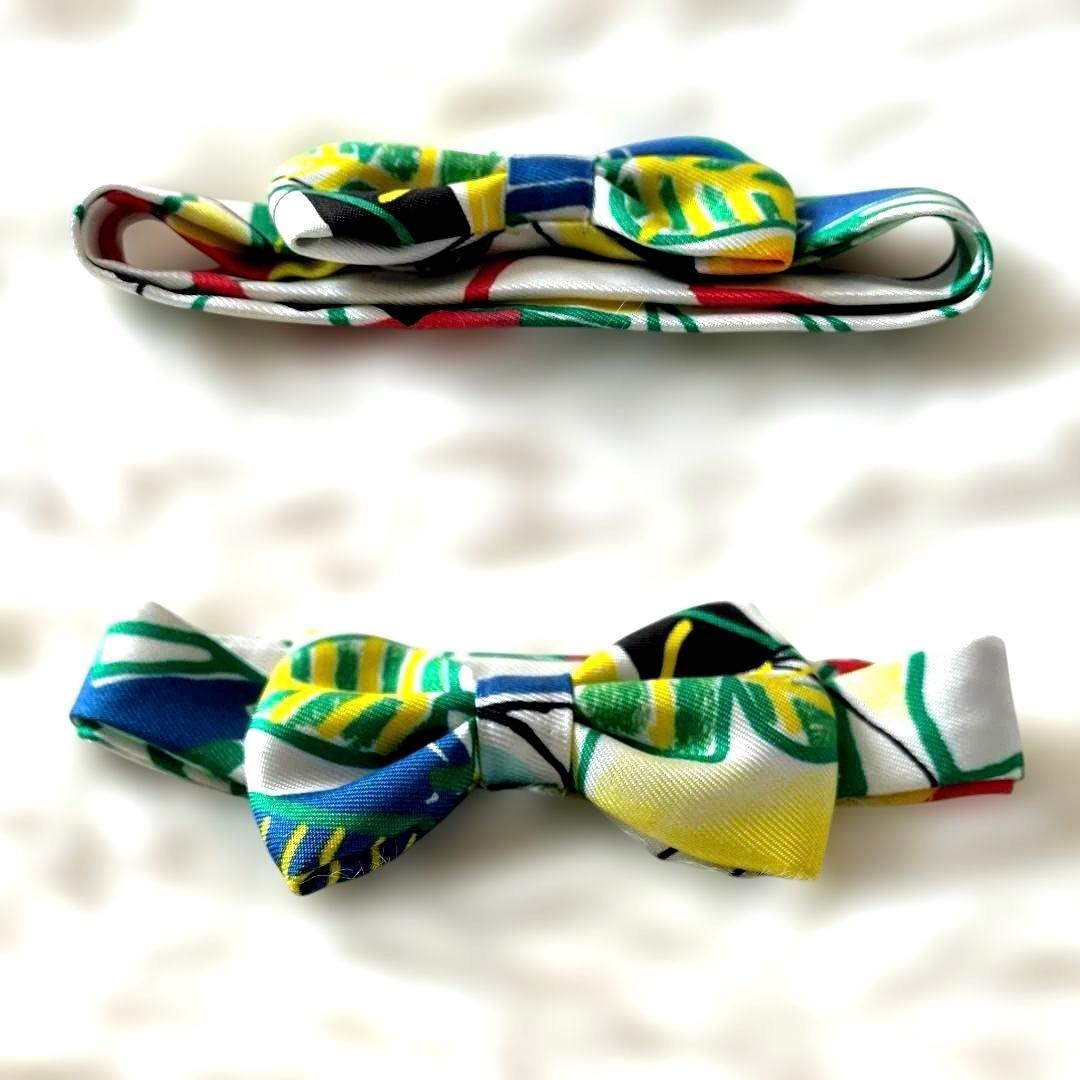 希少美品　HERMES　NOEUD PAPILLON ヌー パピヨン　蝶ネクタイ