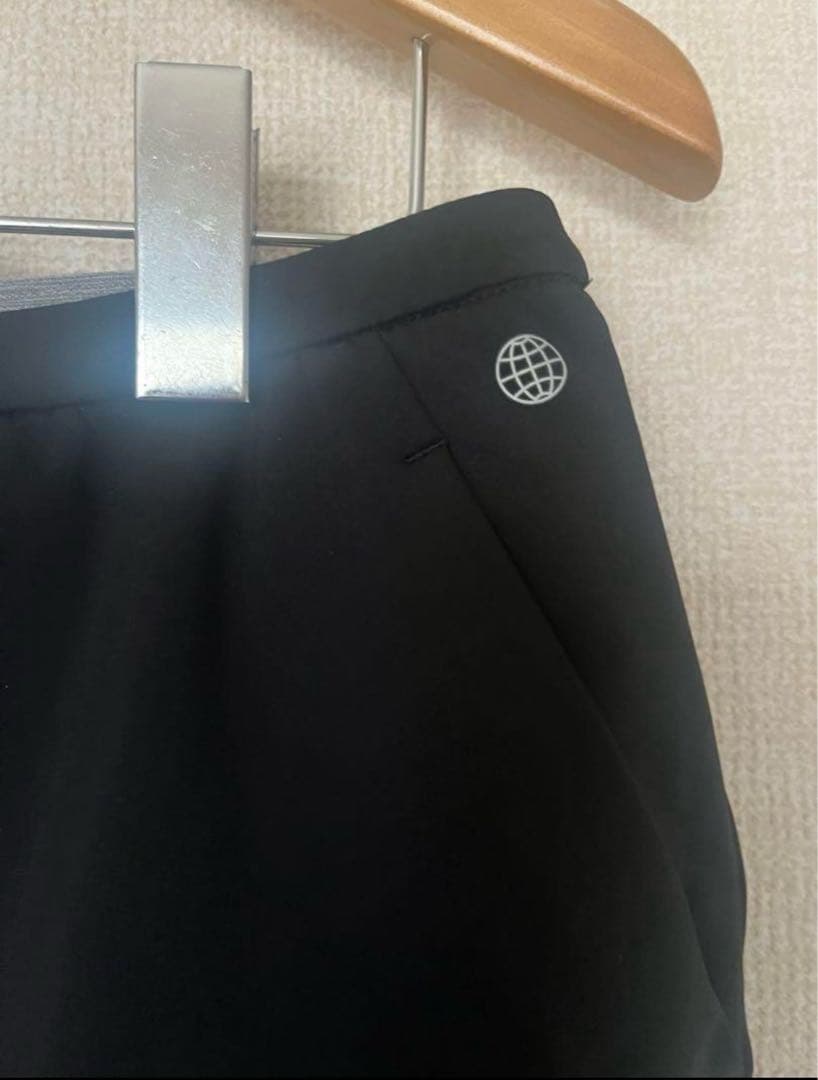 新品　アディダス　adidas ゴルフ　モックネック　ブラック　セットアップ　L