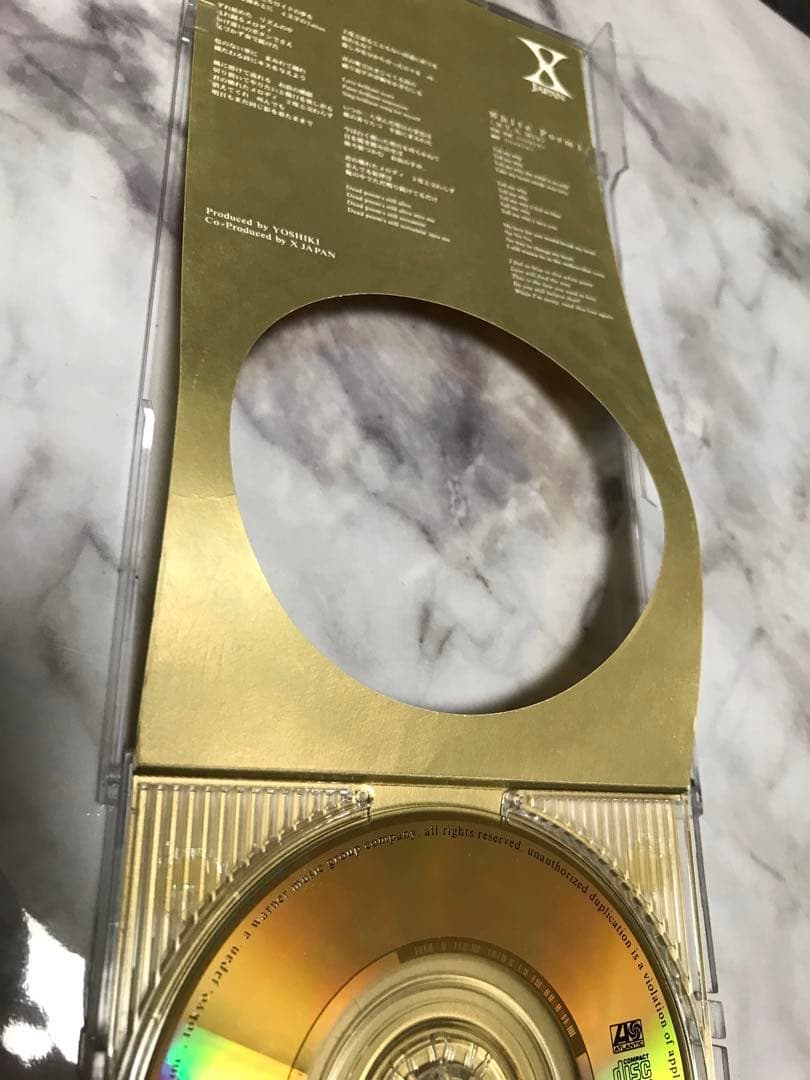 【激レア】【ゴールドディスク】【XJAPAN】SCARS 8cm CD