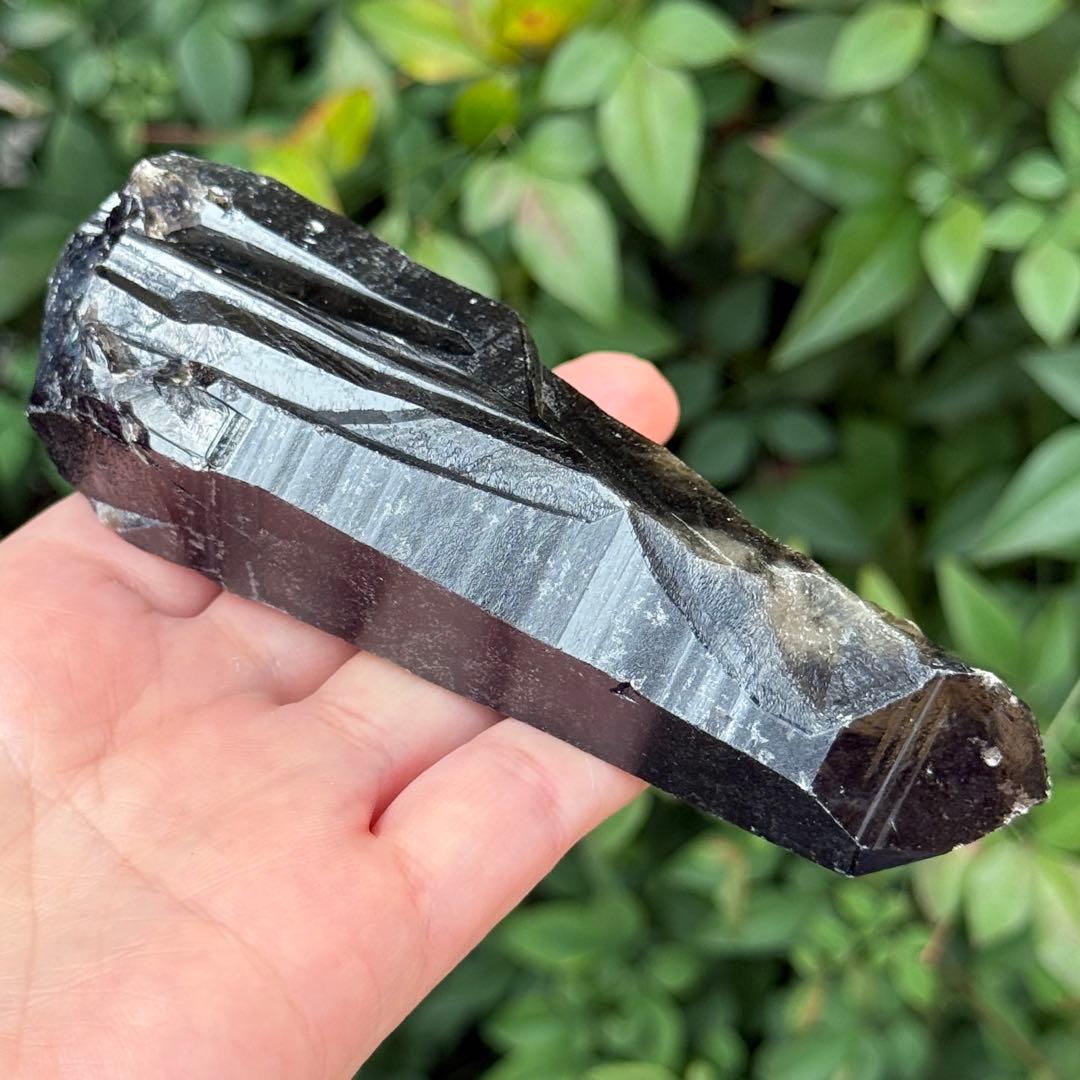 モリオン 黒水晶 天然無処理 原石 MY1291