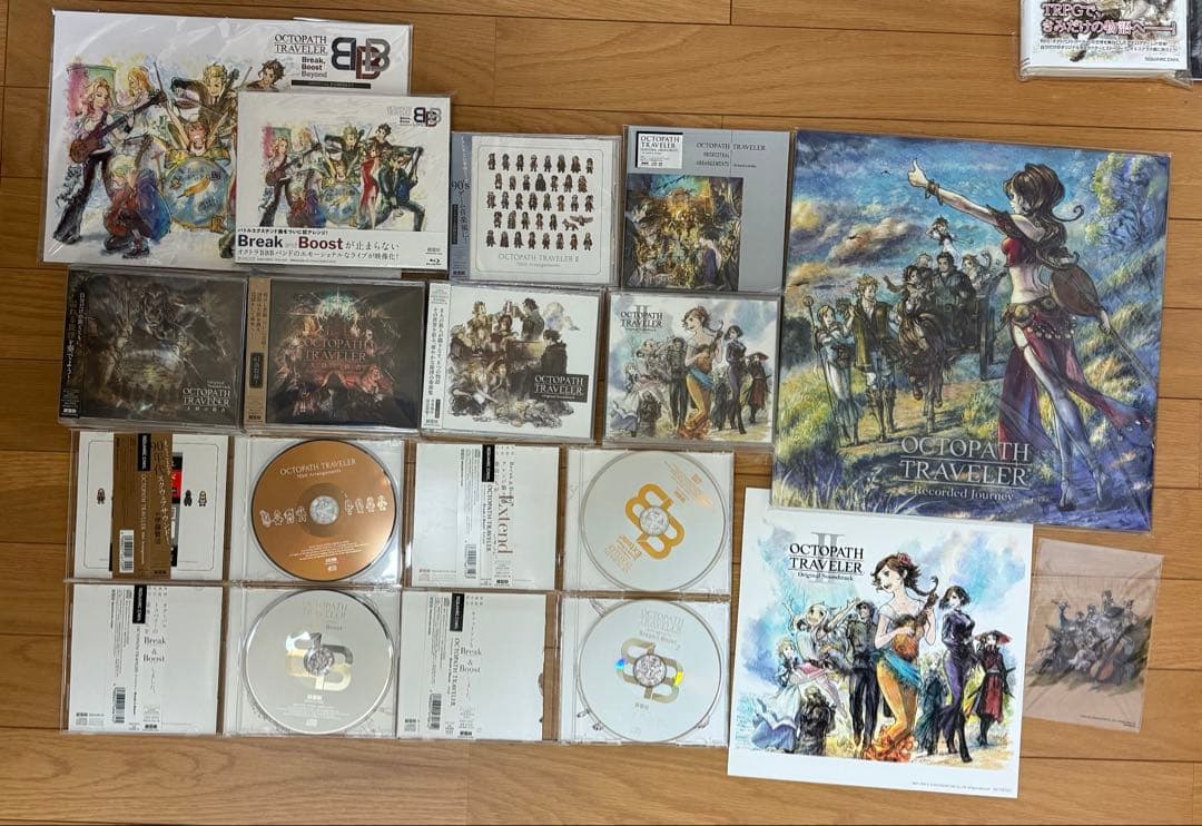 OCTOPATH TRAVELER 攻略本 サントラCD 非売品