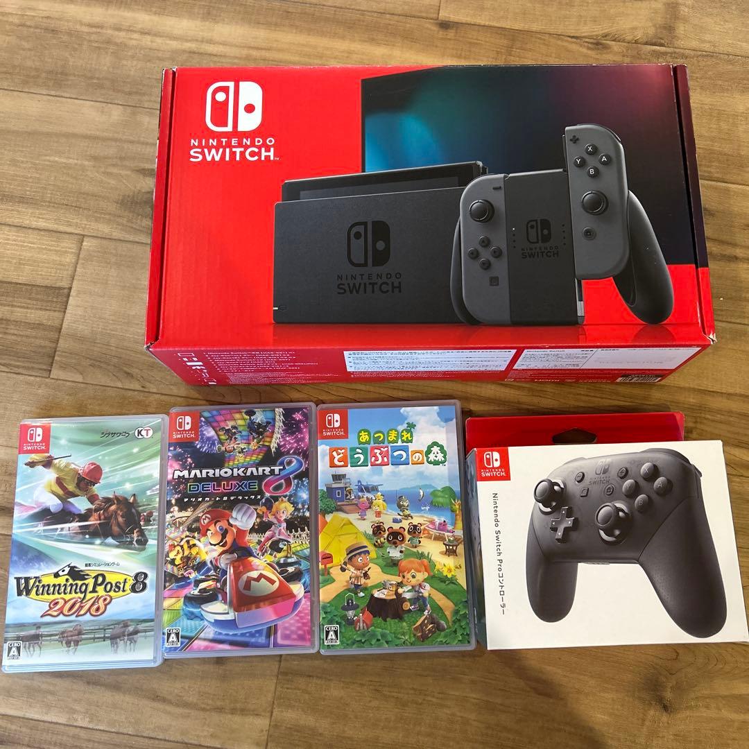 は*る様 Switch本体、プロコン、ソフト３本セット