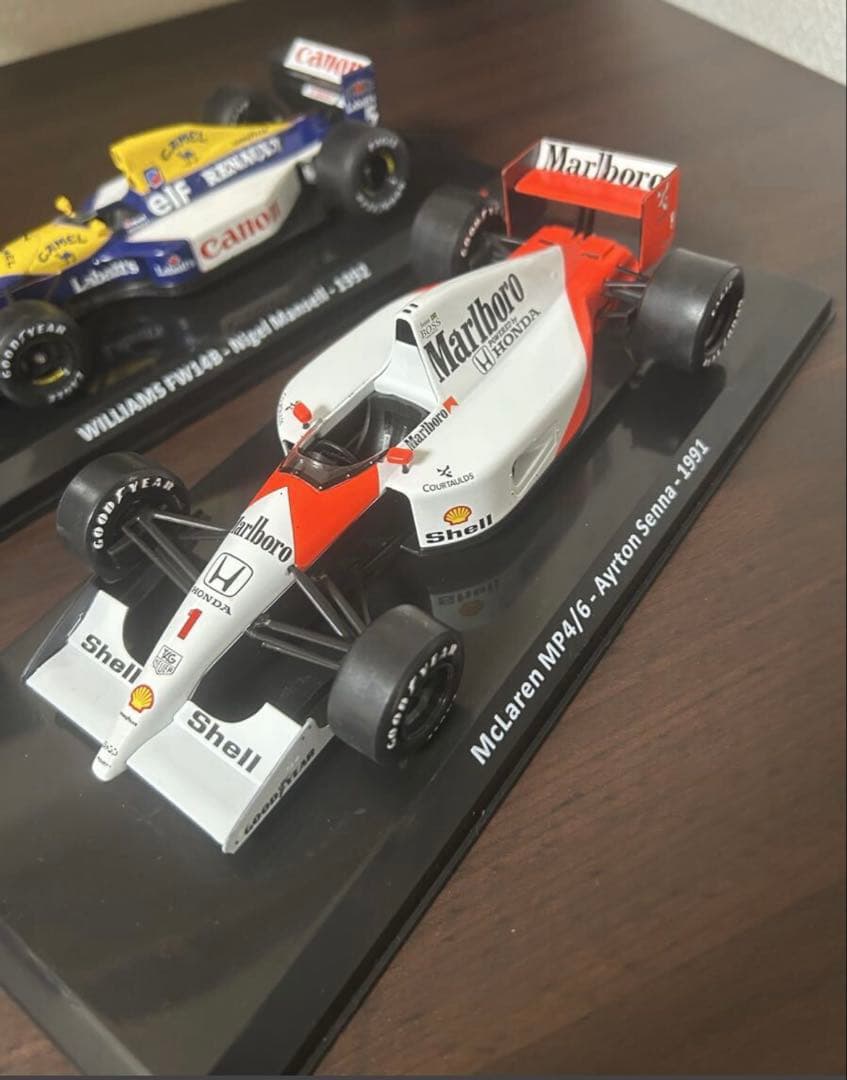 ビッグスケールF1コレクション　セナ　MP4/6 マンセル　FW14B セット