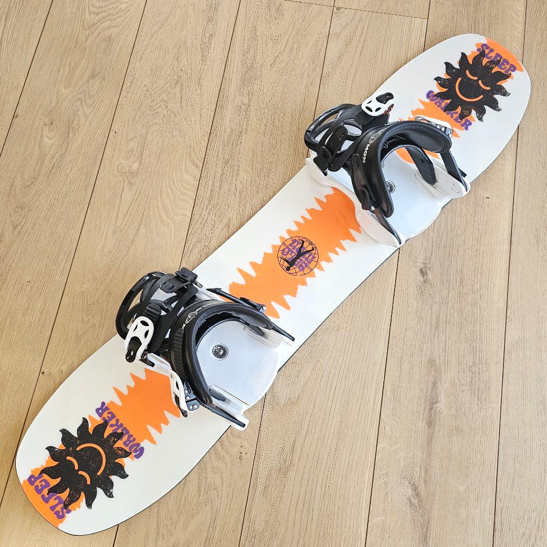 SALOMON 3点セット スノーボード 板 キッズ 90cm Barton