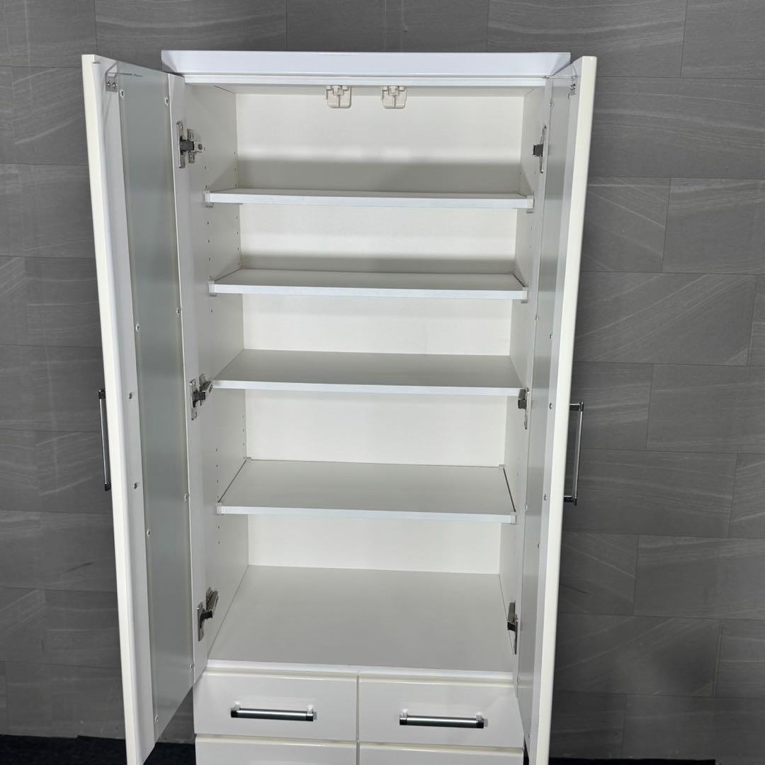 ニトリ 食器棚 キッチンボード スリム 幅60cm 収納棚 d5096