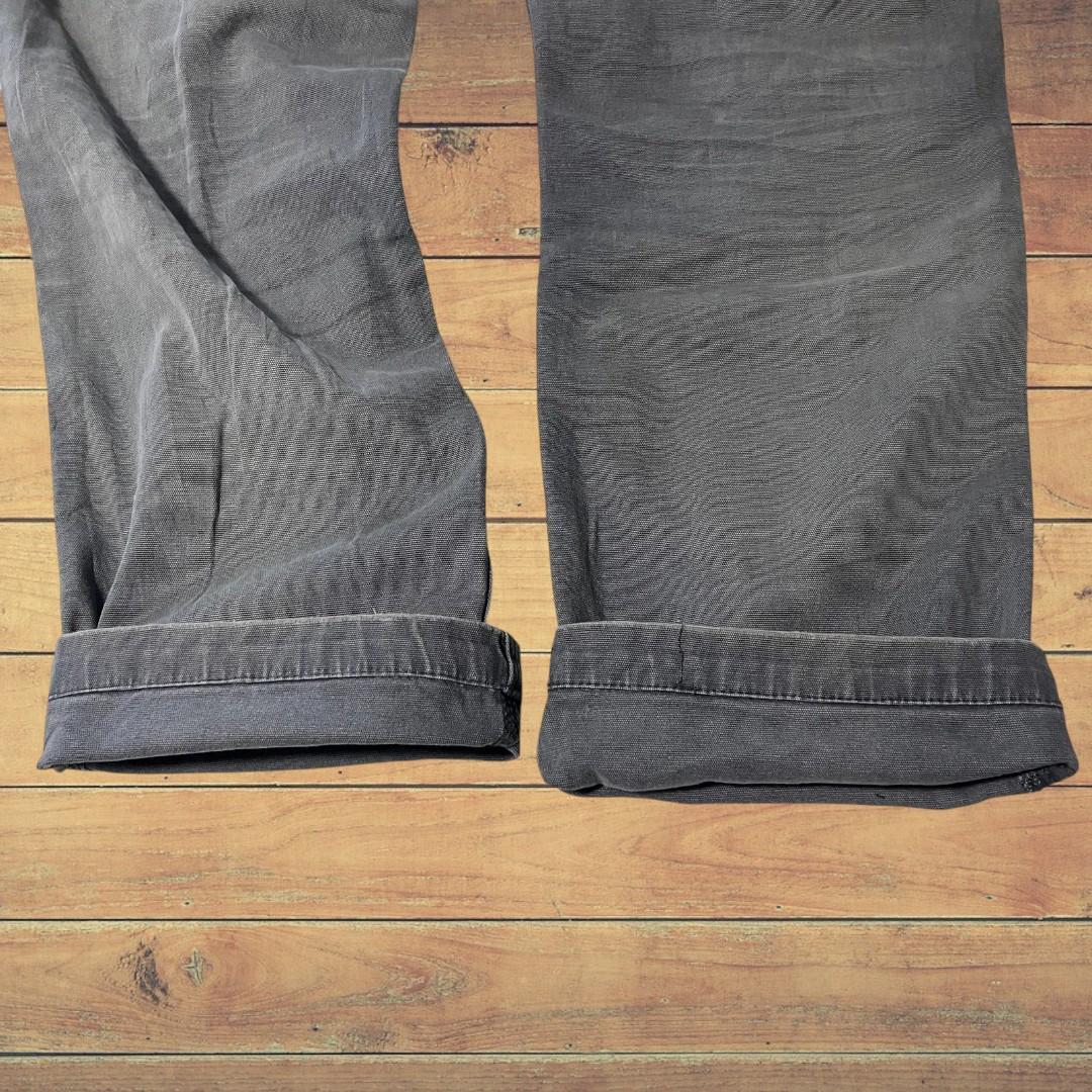 Carhartt ダブルニー ワークパンツ W32 メンズ グレー USA 古着