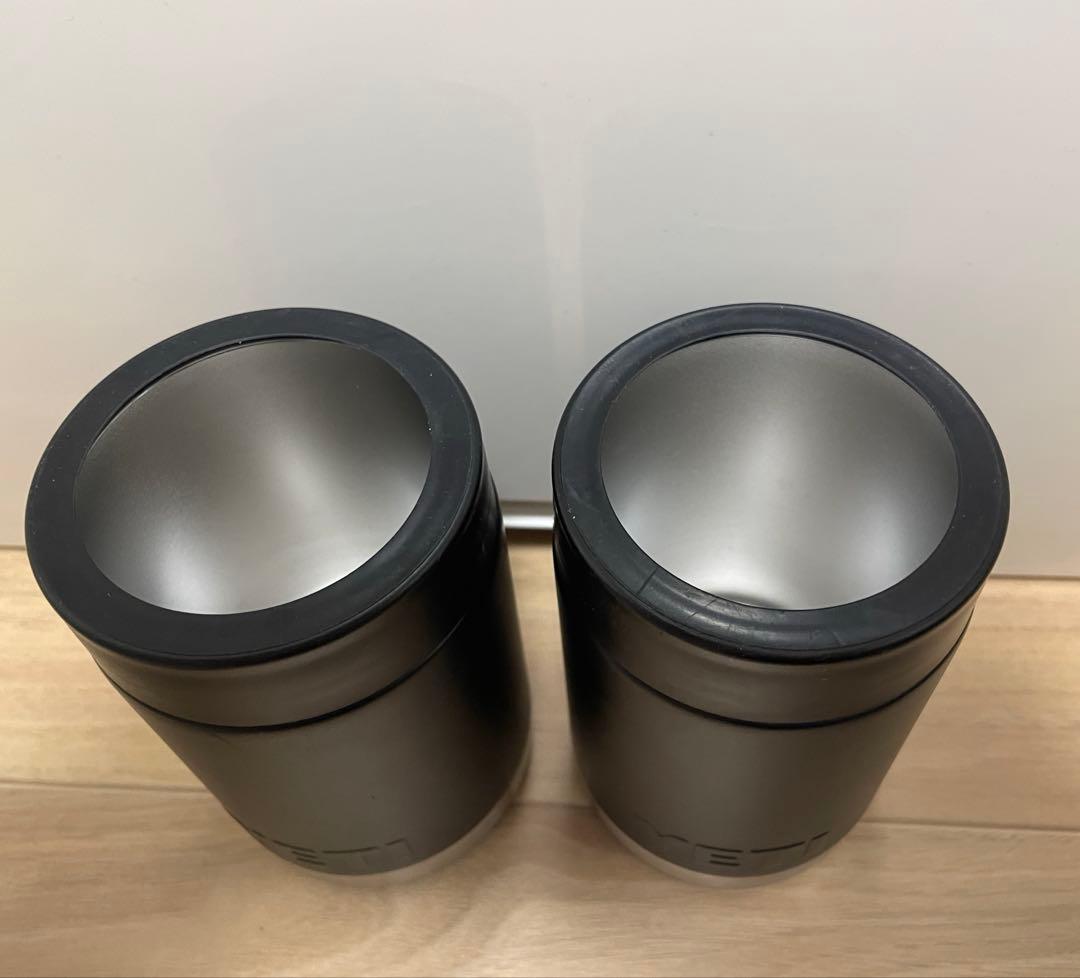 YETI 缶クーラー　ブラック　イエティ　コルスター　保冷缶　　2個