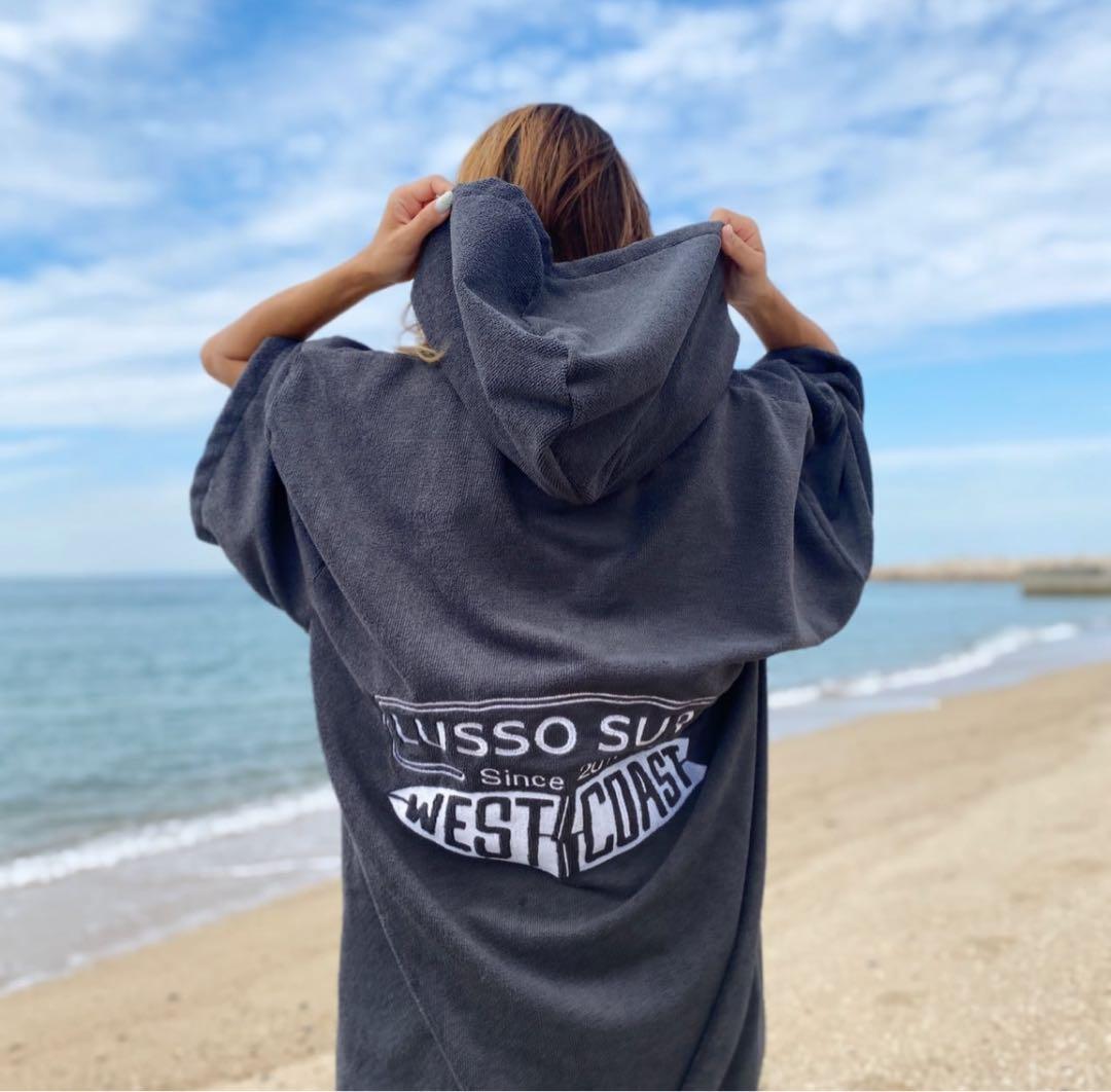 便利です！LUSSO SURF お着替えポンチョ　グレー⭐︎送料込み