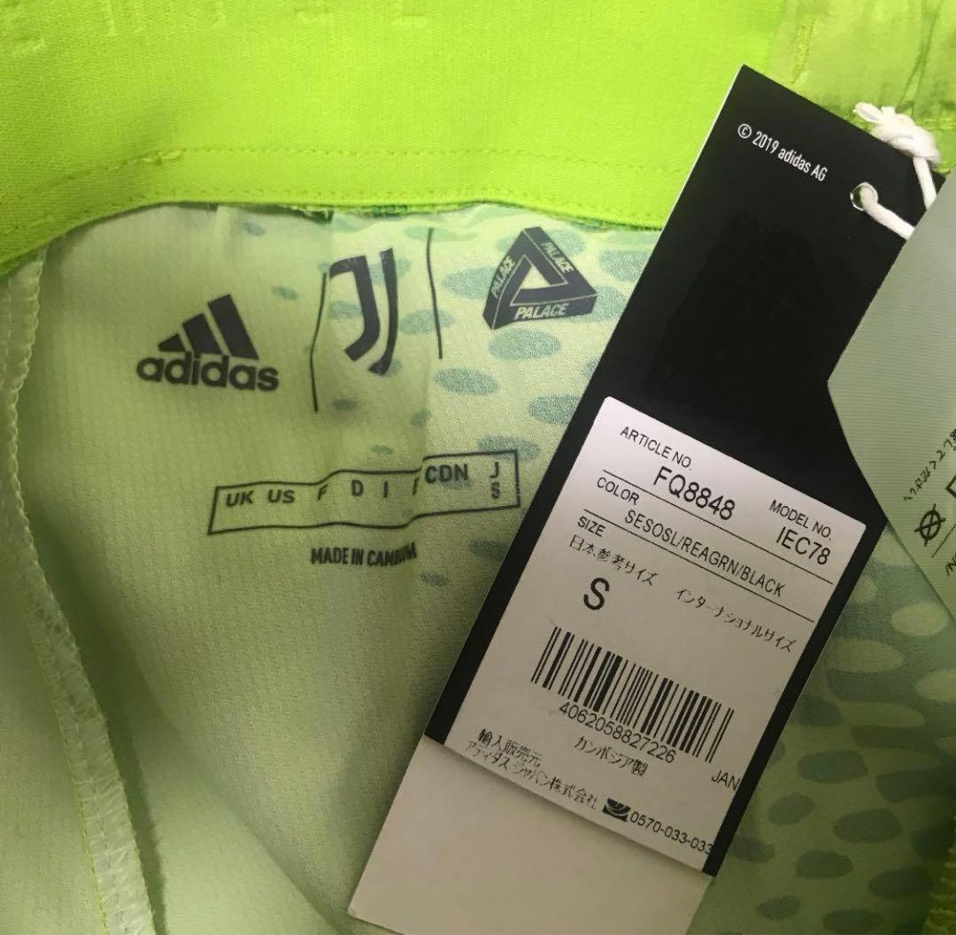 新品 PALACE × JUVENTUS 4th GK 緑 上下 S