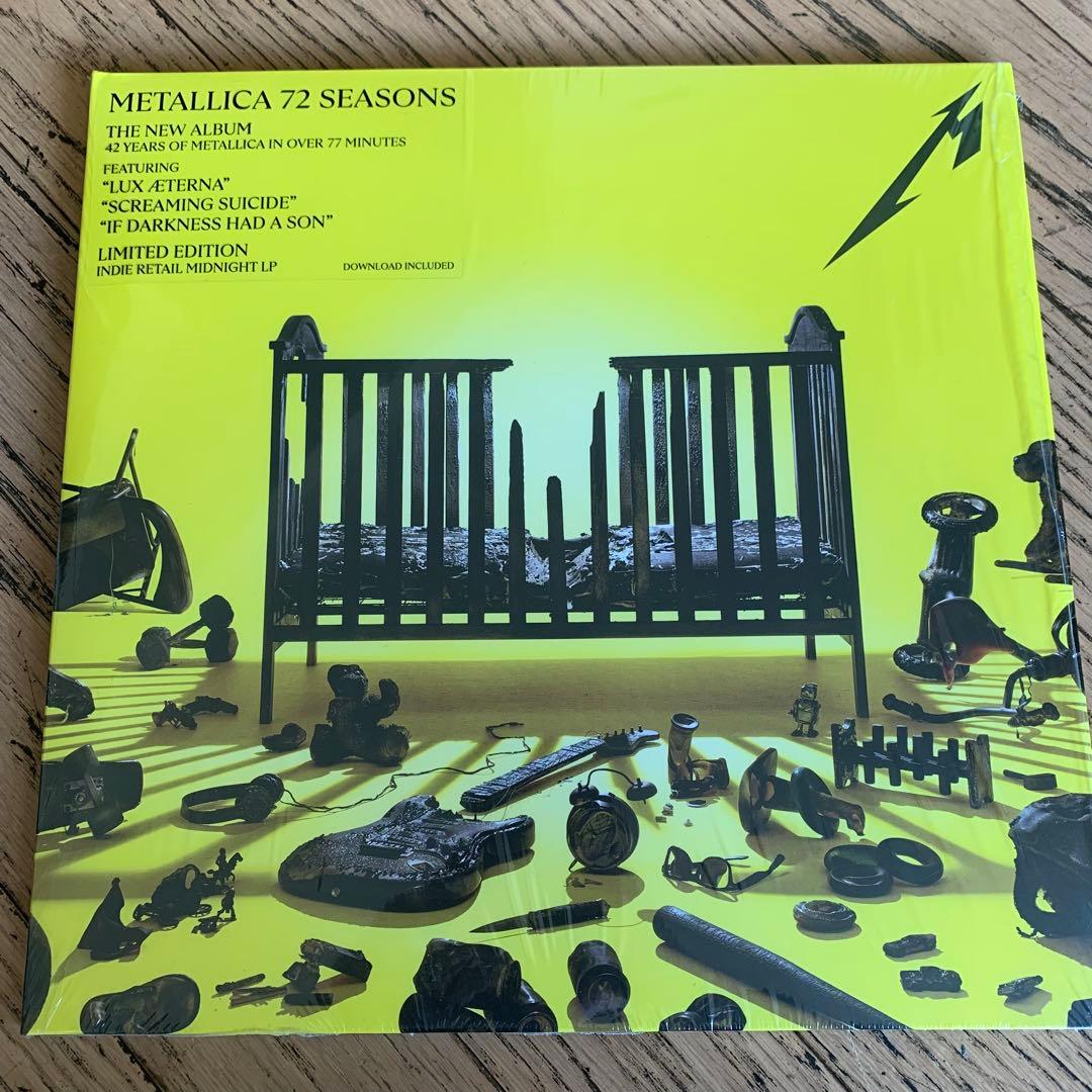 llica メタリカ 2LPレコード 72seasons 限定パープル盤