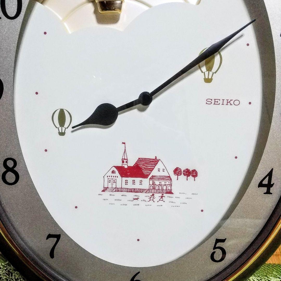 SEIKO　振り子時計　掛け時計　カントリー　セイコー 気球