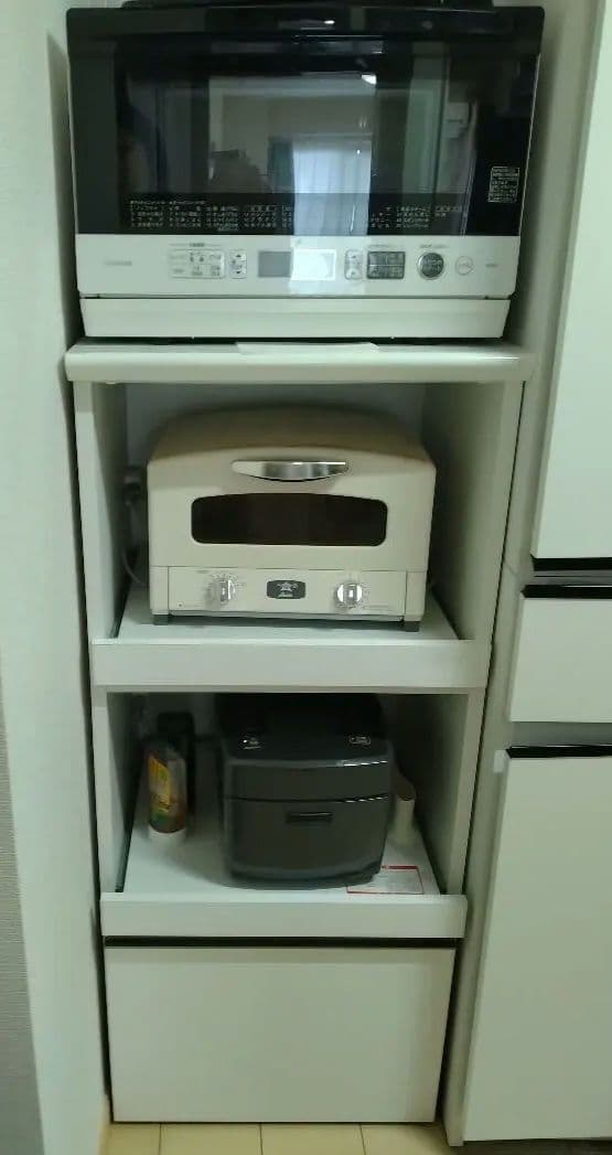 スリム　レンジ台　幅50cm
