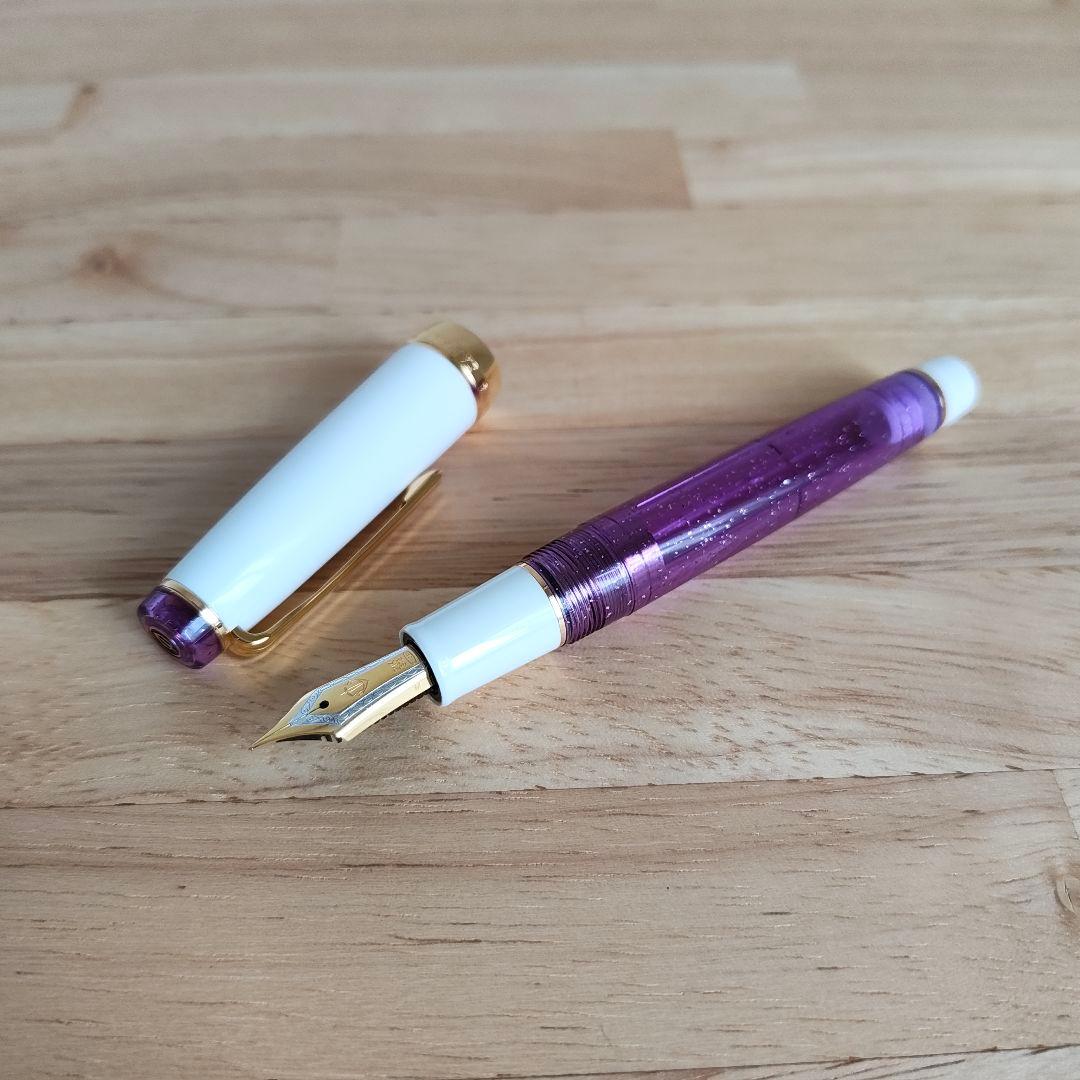 【限定】セーラー万年筆 プロフェッショナルギア Purple Rain 21金