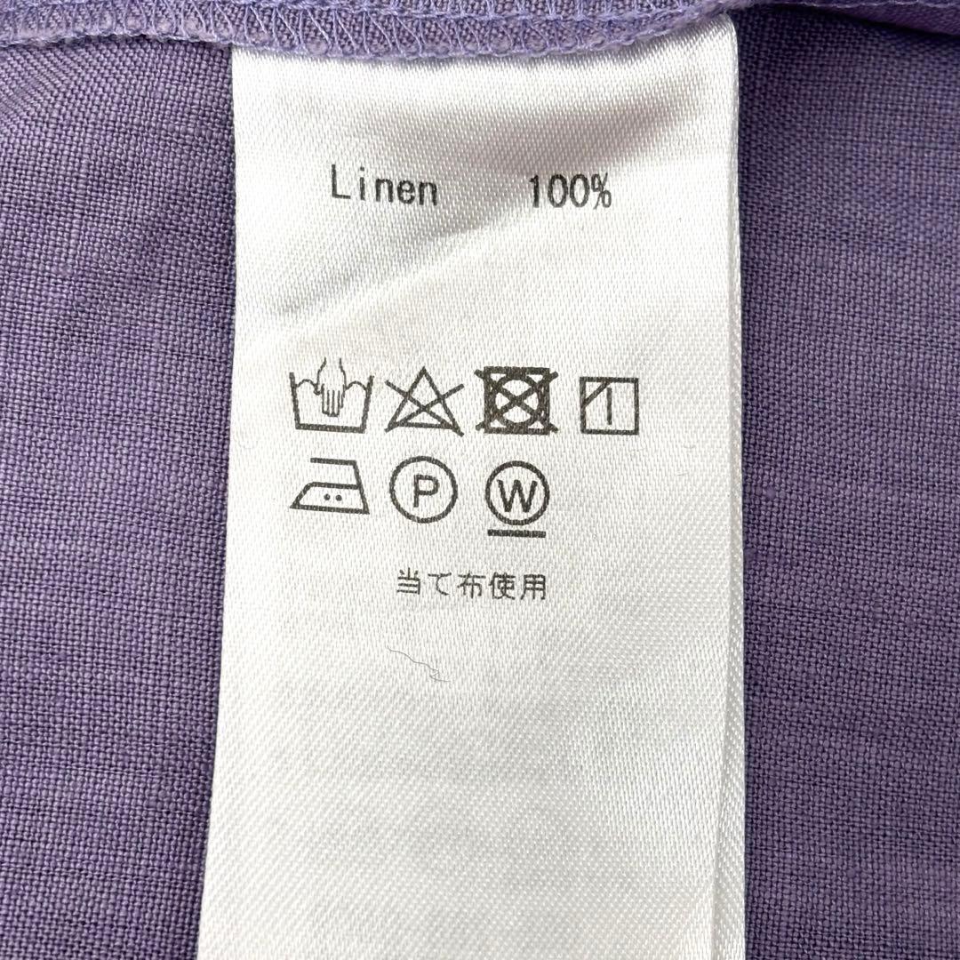wafu. わふ リネンパーカーワンピース