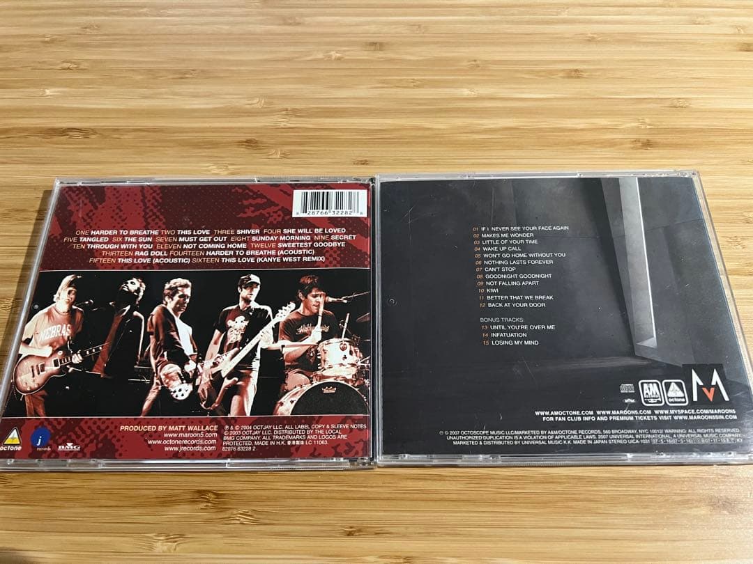マルーン5 全盛期コンプリートCD 7枚