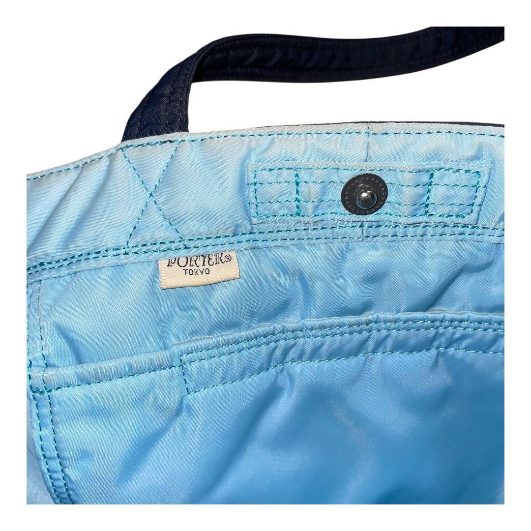 【美品】PORTER CREAM ポーター クリーム トートバッグ ポーチ付