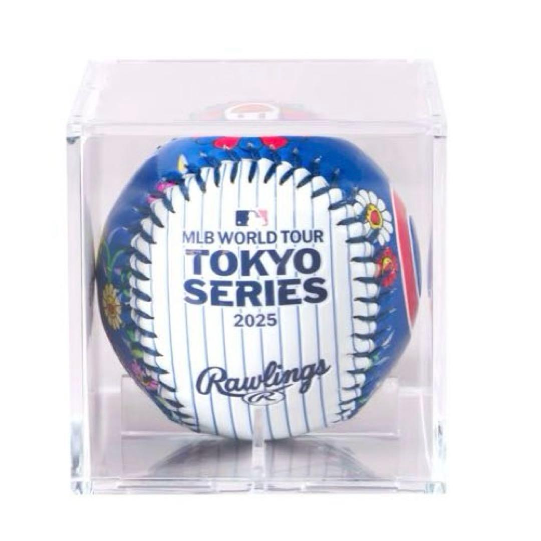 新品　記念ボール　ドジャース&カブス MLB TOKYO SERIES 村上隆