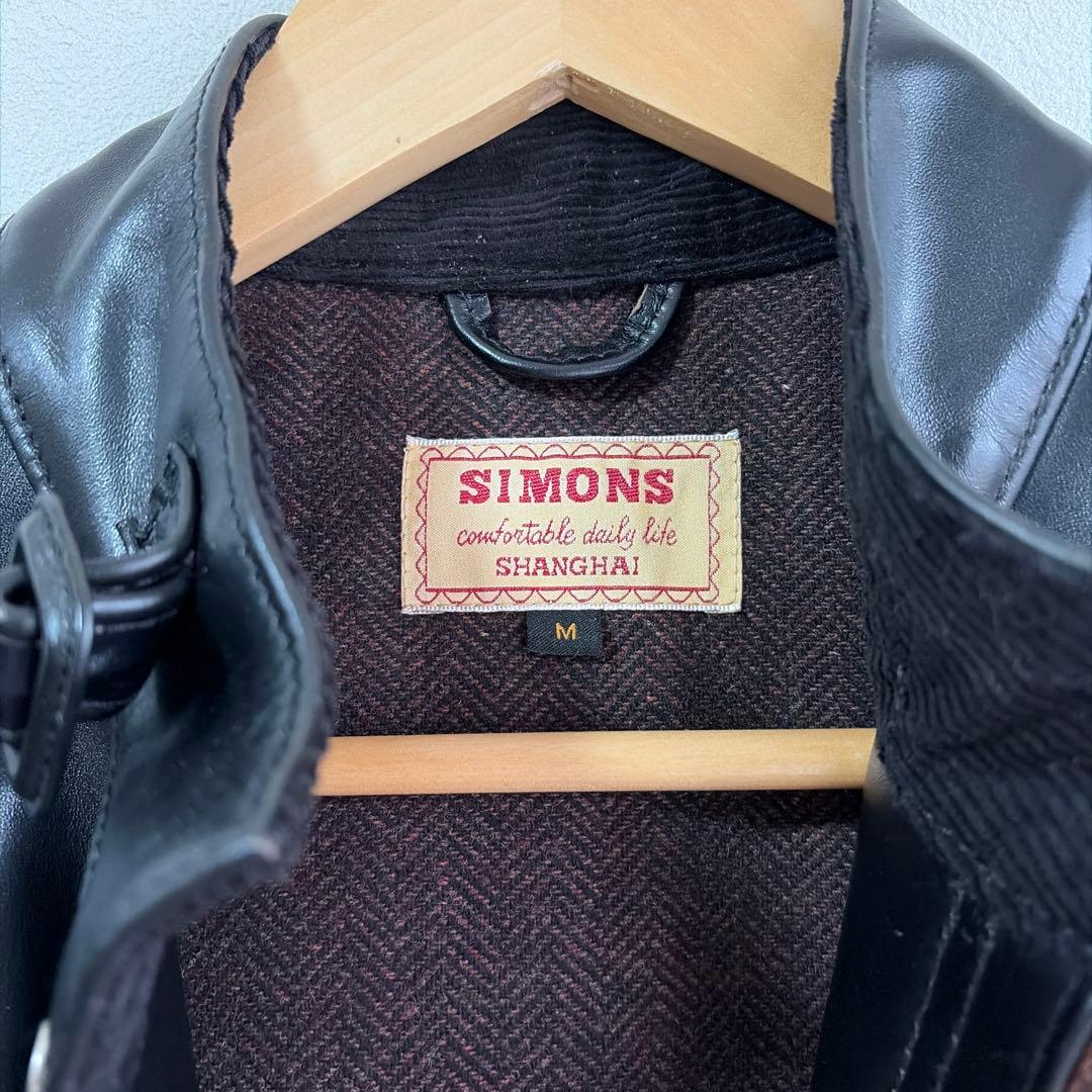 REAL SIMONS インターナショナル 1936 馬革 4ポケット M